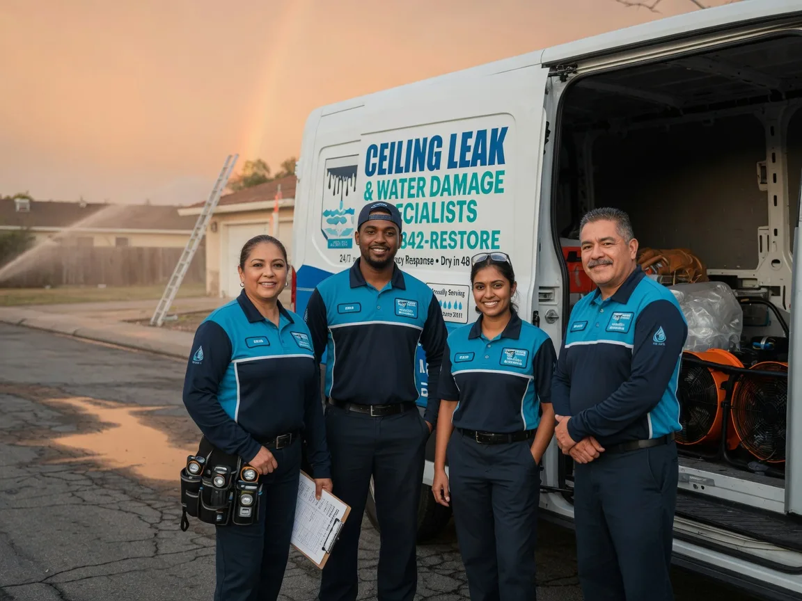 Ceiling Leak Cleanup company in Reddell, LA