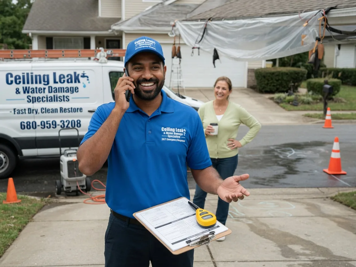 Ceiling Leak Cleanup Reddell, LA FAQs