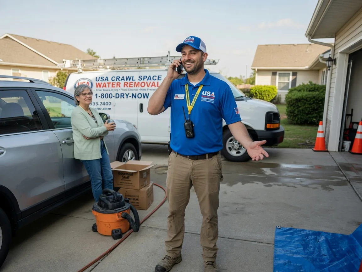 Crawl Space Water Removal Reddell, LA FAQs